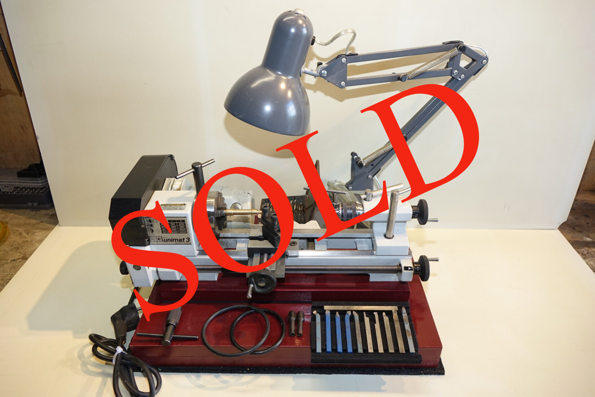 Prachtige Emco unimat 3 hobby draaibank  Art. 7305