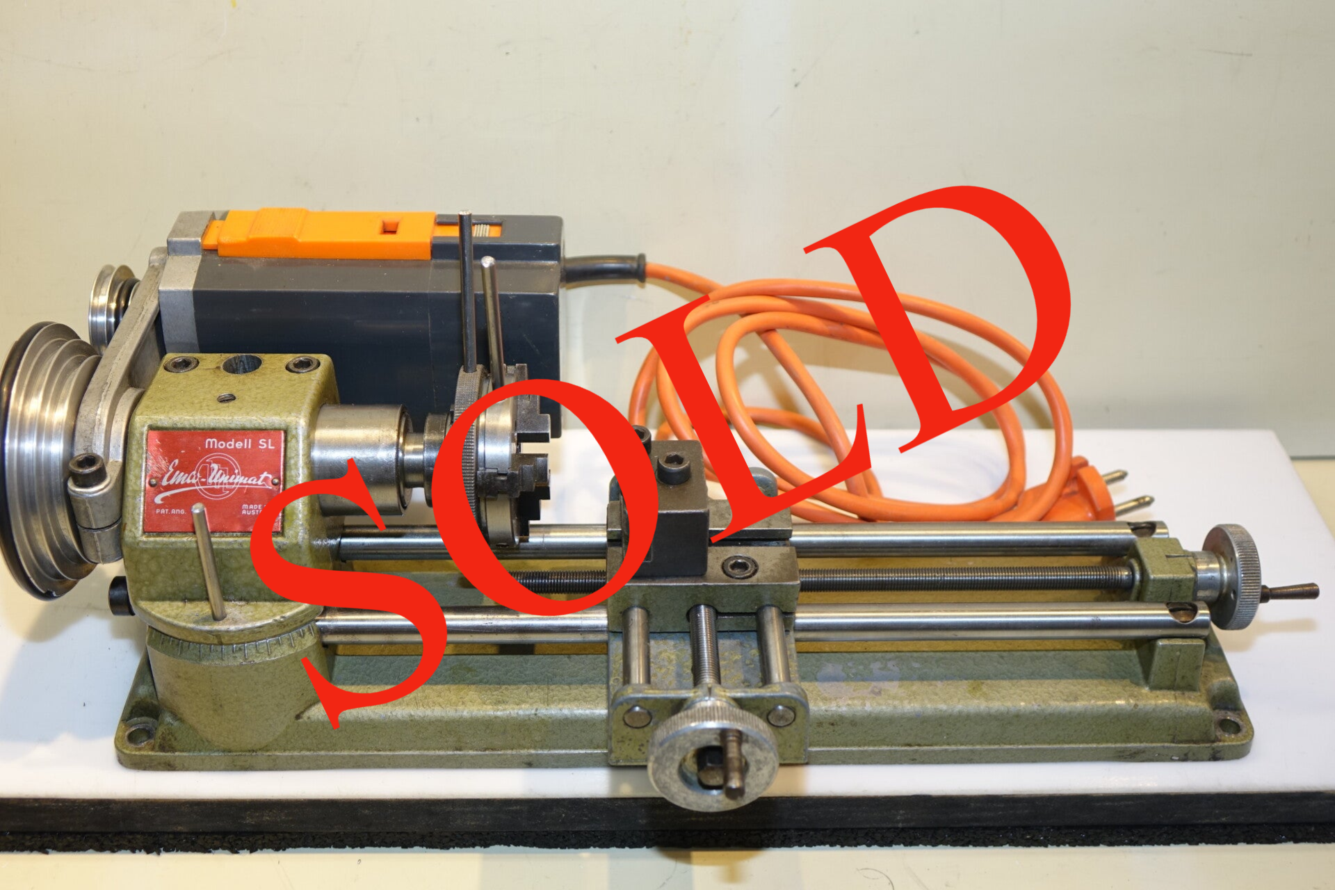 Draaibank met luchtgekoelde u-100 motor Art. 4235