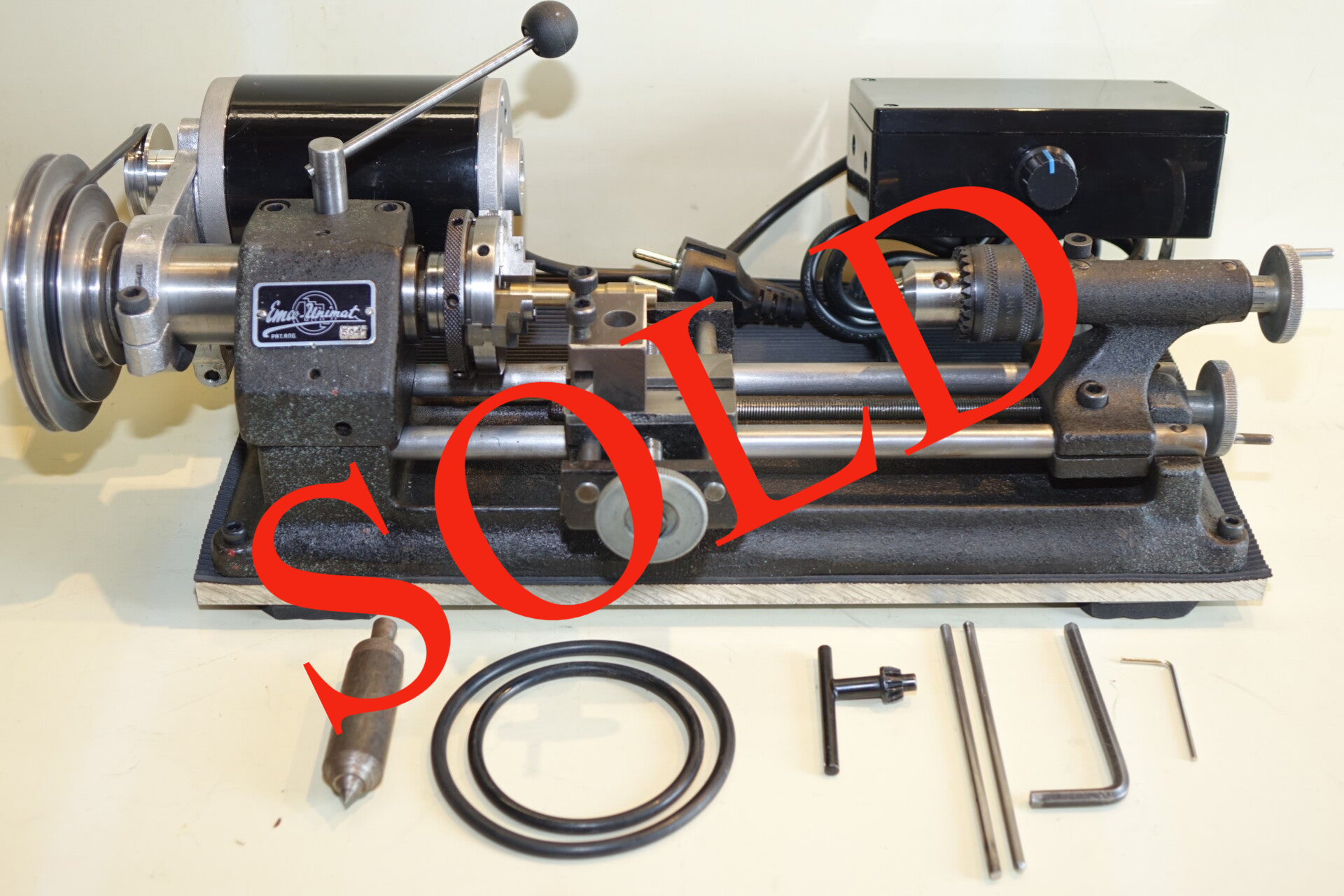 Emco unimat MK 2 met nieuwe variabele toren motor  Art. 4225