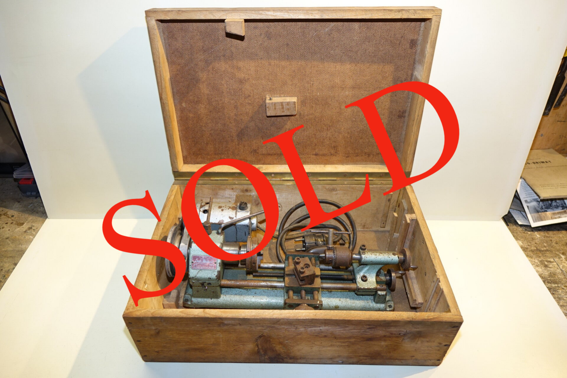 Gebruikte Emco unimat DB , werkend maar een opknapper Art. 7245