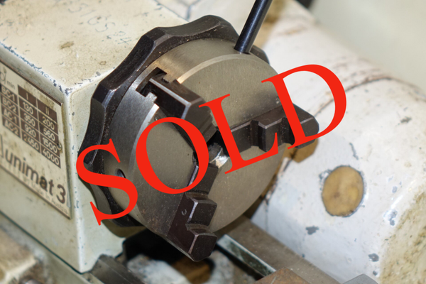 Opknapproject Unimat 3 met Nieuwe !! klauwplaat  Art. 7208