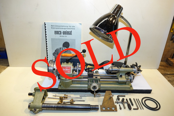 Gebruikte Emco Unimat SL met laatste type motor U-100 Art. 7430