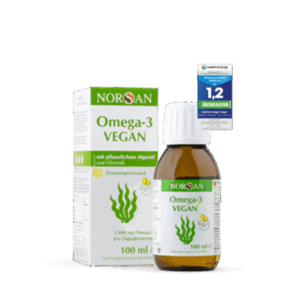 NORSAN Omega-3 Vegan Öl – 100 ml