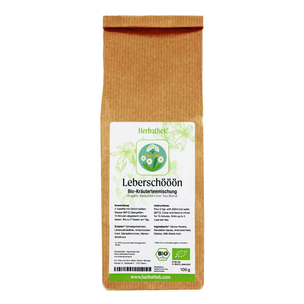 Herbathek Leberschööön – Bio-Kräutertee, 100 g