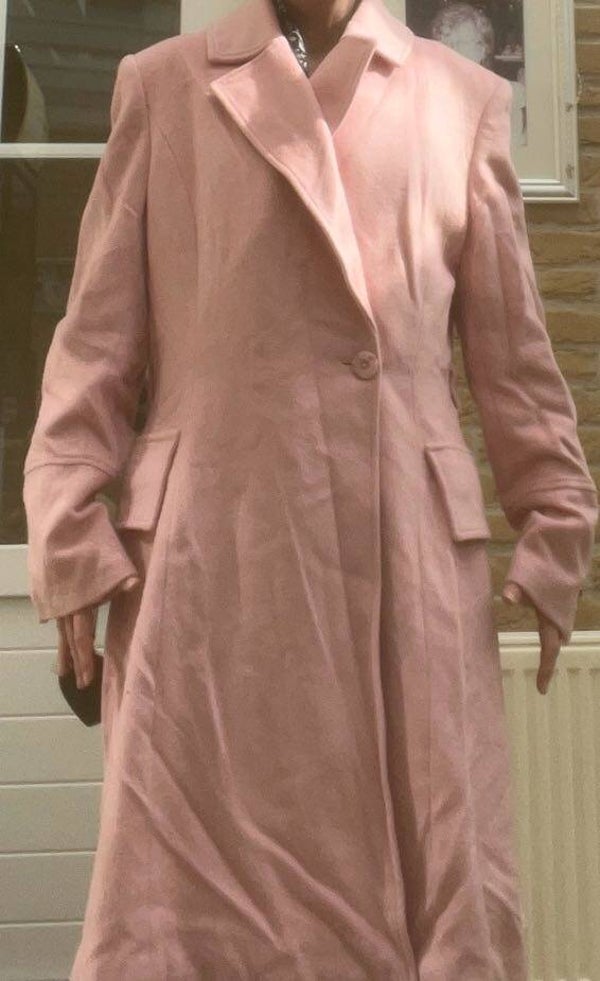 Roze dames jas