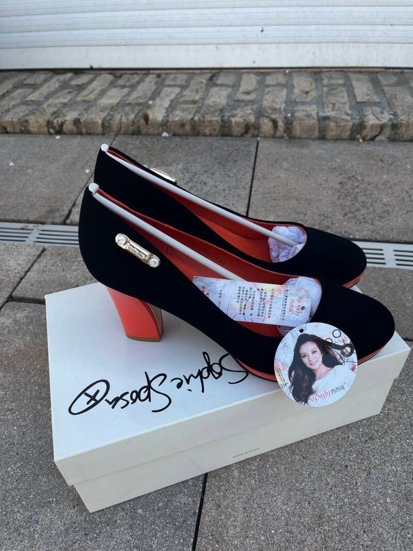 Pumps suède