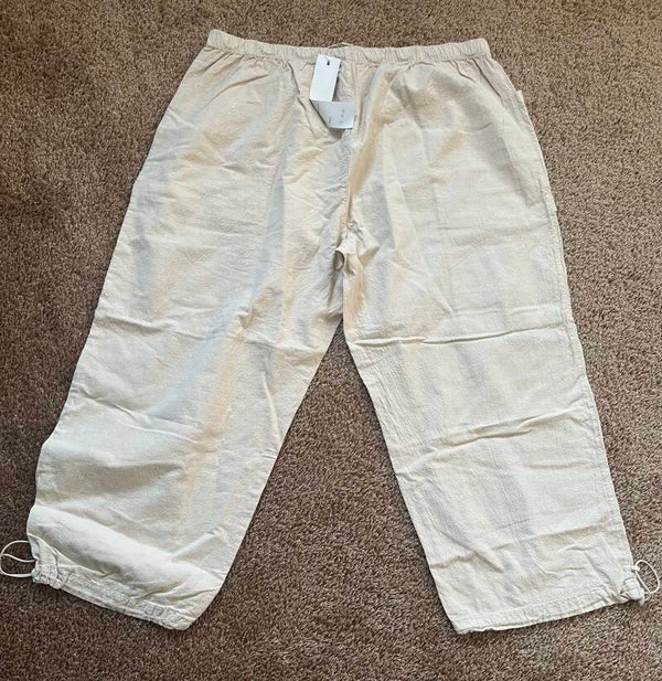Dames broek katoen