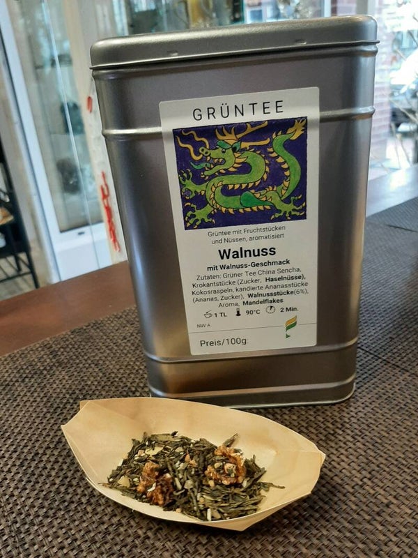Grüntee "Wallnuss"