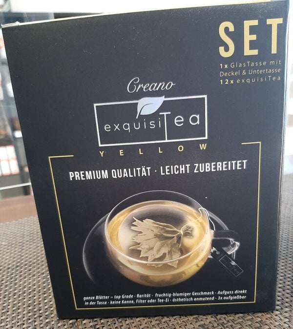 Exquisi Tea Geschenkset Yellow