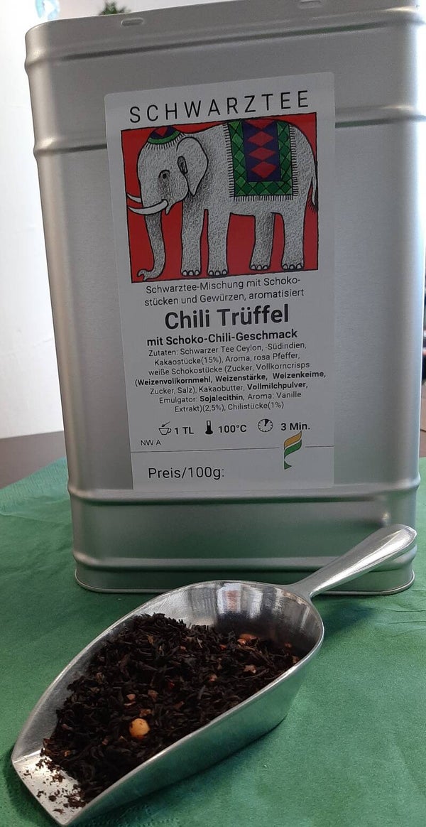 Schwarztee "Chili Trüffel"