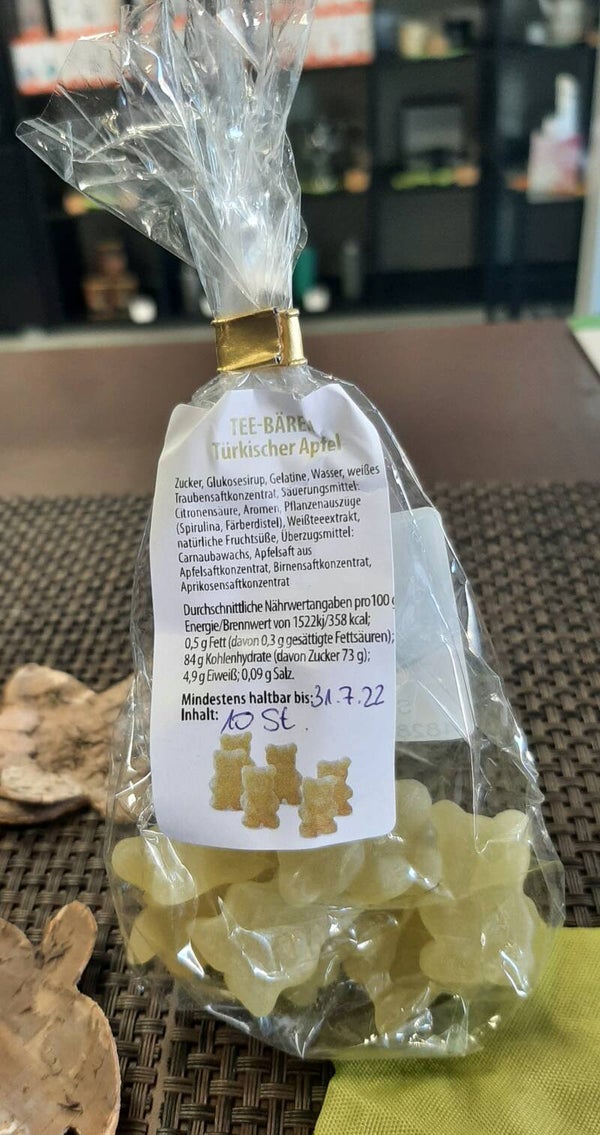 Tee-Bären "Türkischer Apfel"