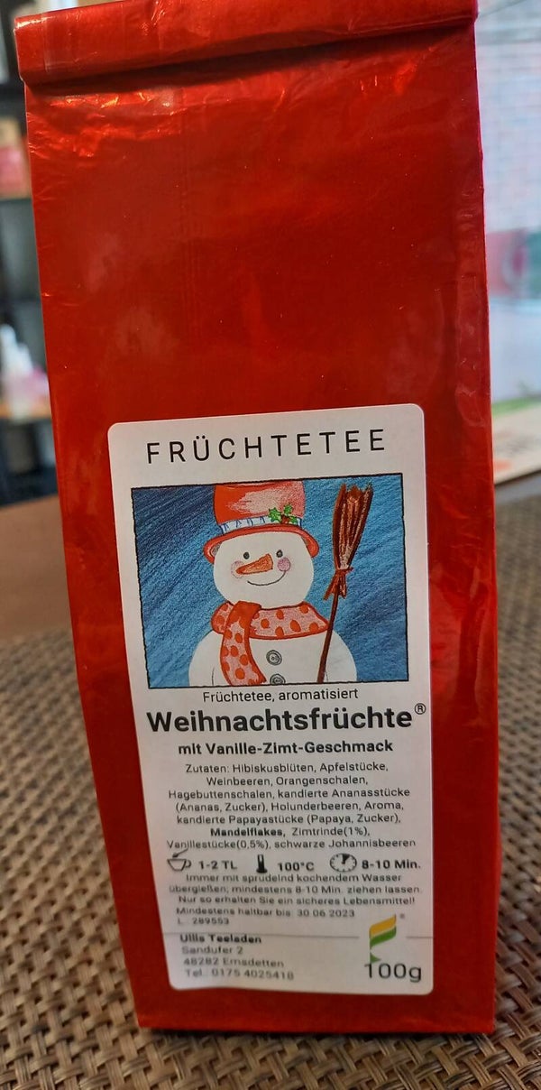 Früchtetee"Weihnachstfrüchte"