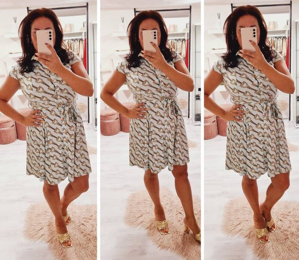 Jurk Chalia Turquase