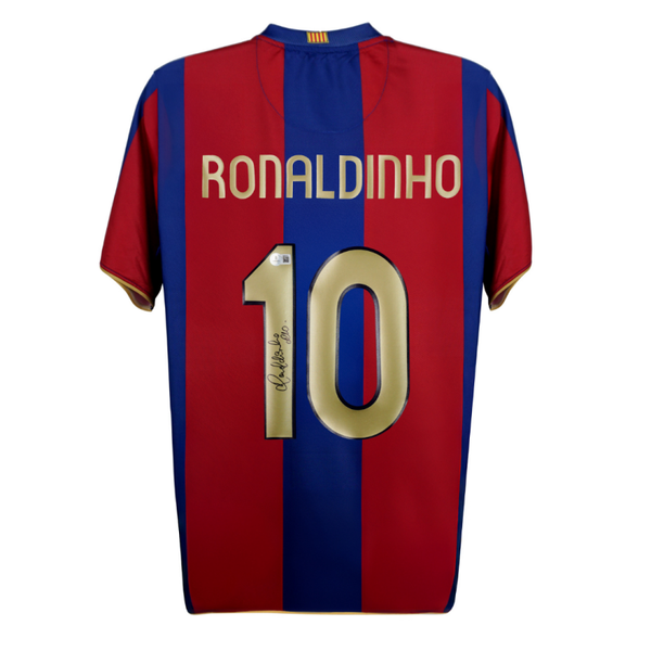 RONALDINHO SIGNED BARC SHIRT 2005/06
