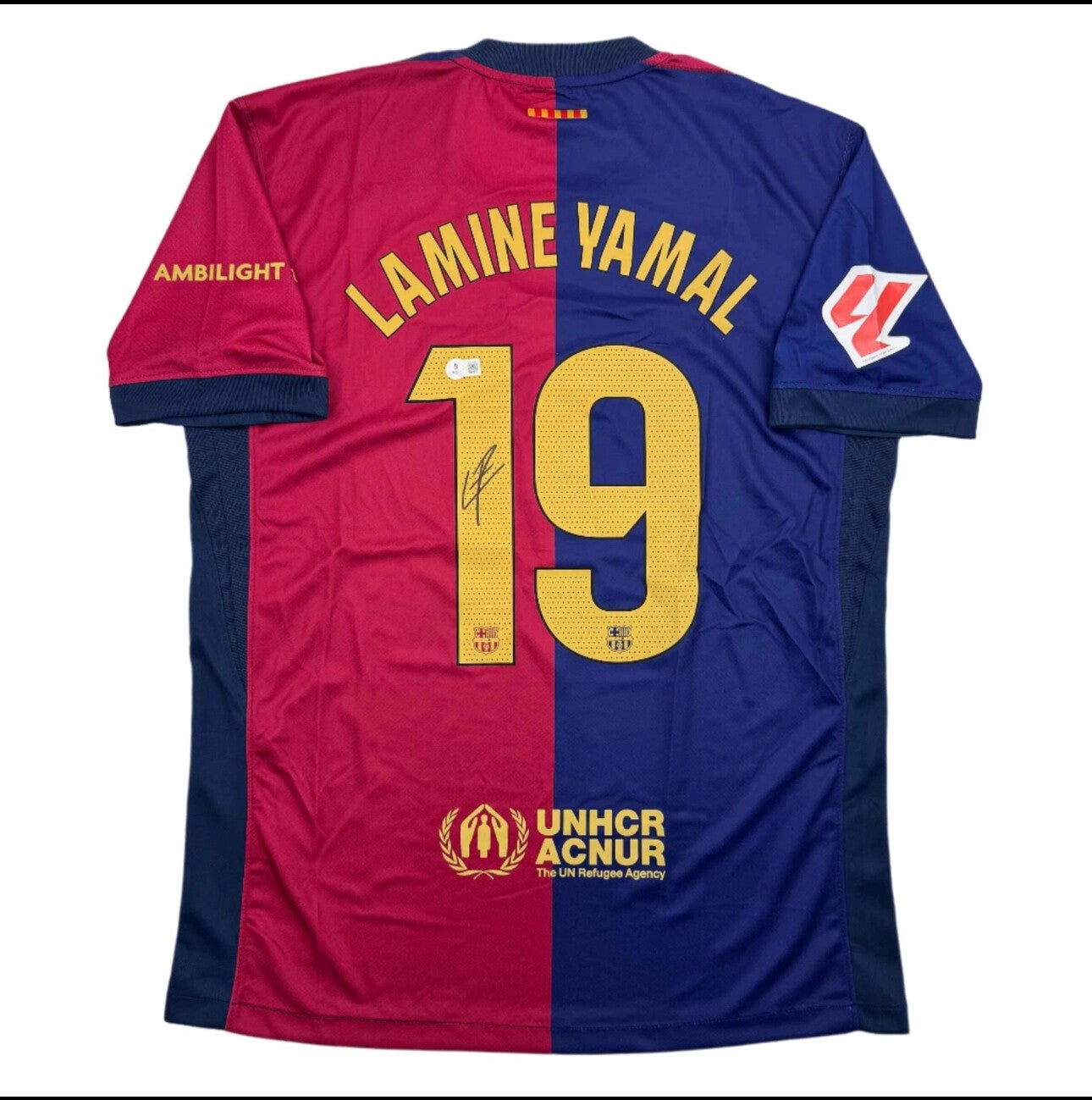 Lamine Yamal Signed Shirt 2024/25