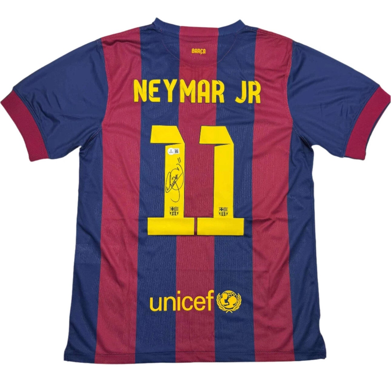Neymar signed jersey 2014/15