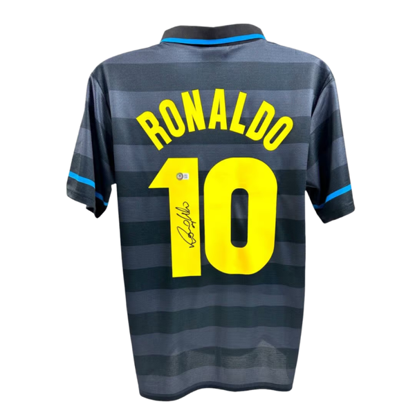 RONALDO NAZARIO SIGNED INTER MILAN HOME  JERSEY