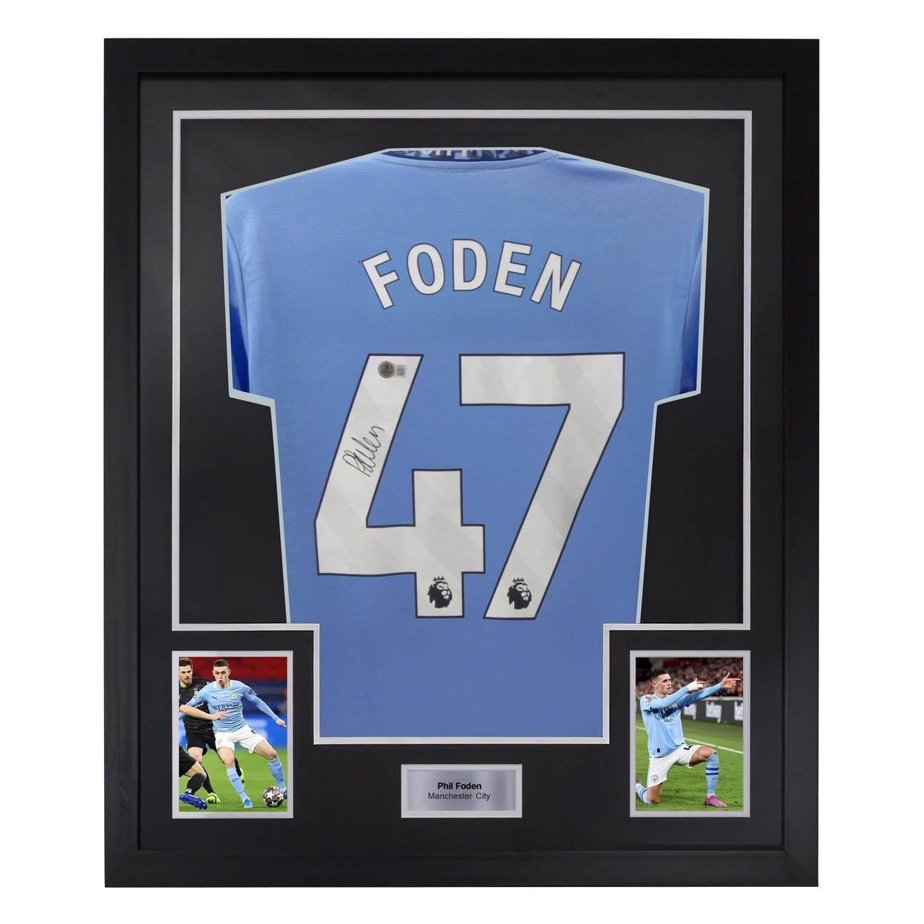 FRAMED PHIL FODEN SIGNED MANCHESTER 2023/24