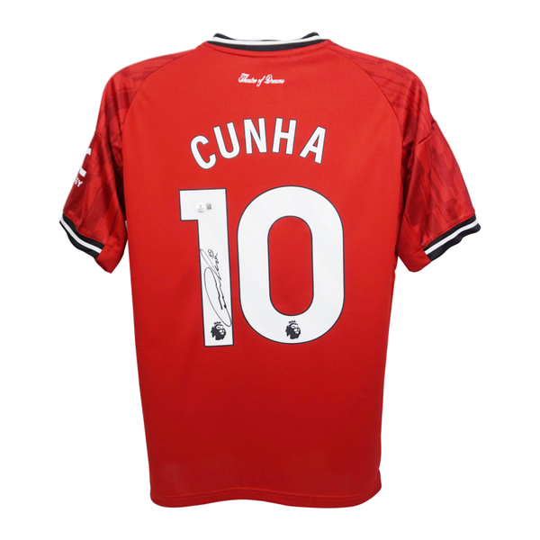 MATHEUS CUNHA SIGNED MANCHESTER UNITED 2025/26