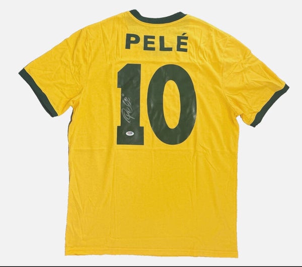 Pele signed Brazil Shirt 1970