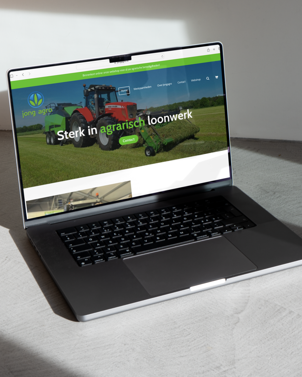 Website Jong Agro