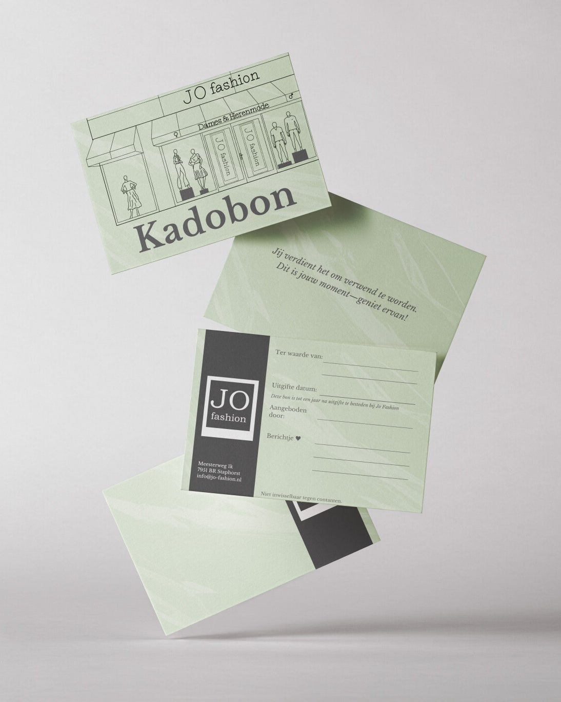 Cadeaubonnen Jo Fashion