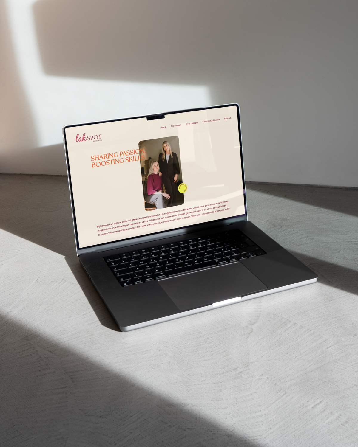 Website Lakspot Nailschool