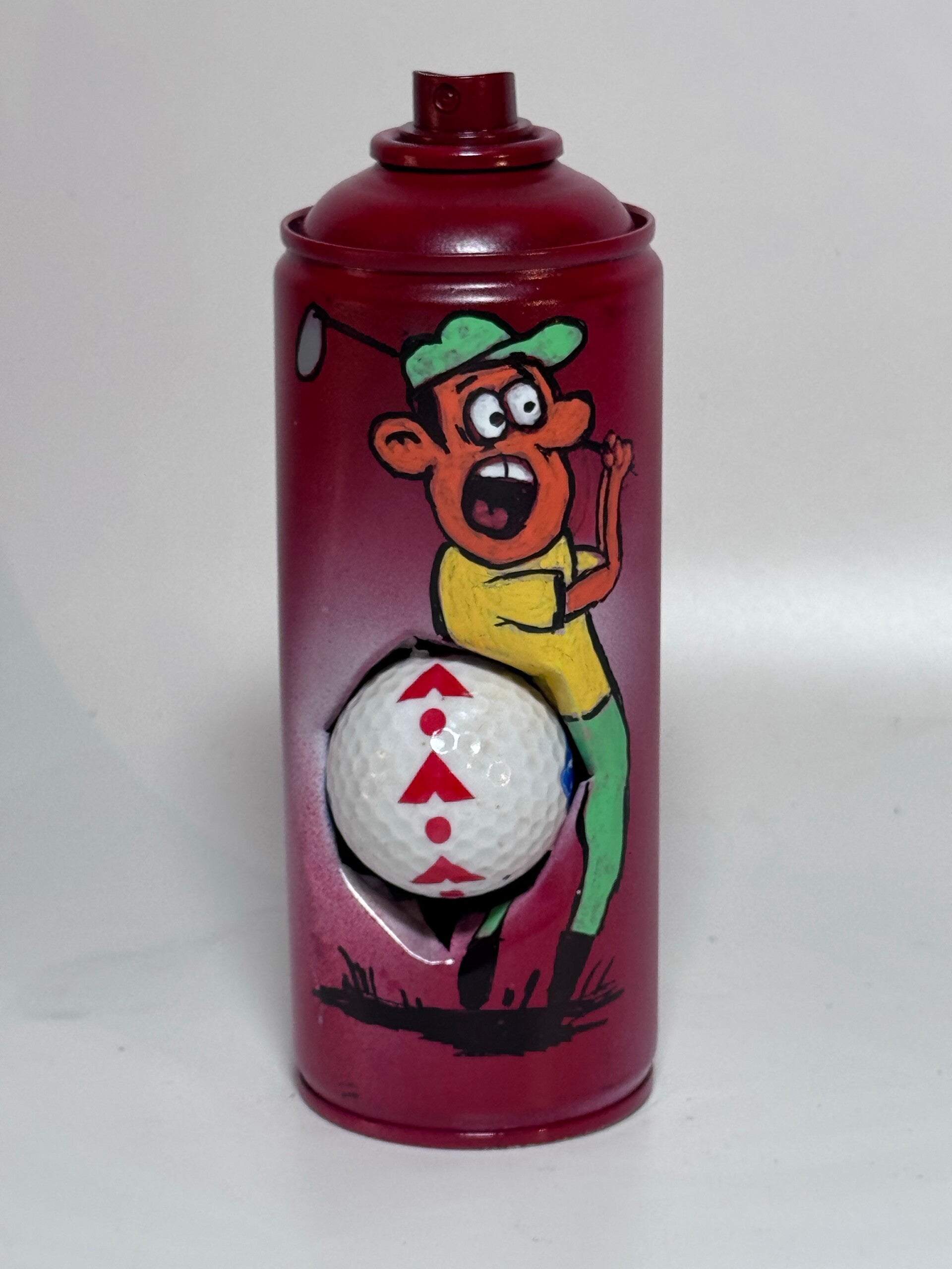 Joyeux golfeur