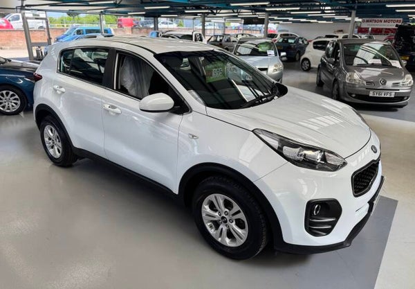 2017 KIA SPORTAGE 1.7 CRDI 1 SUV WHITE