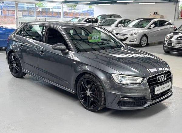 2016 AUDI A3 2.0 TDI S LINE SPORTBACK S TRONIC EURO 6 5DR (NAV)