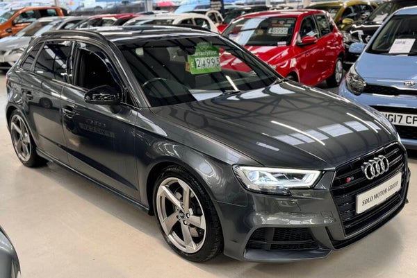 AUDI S3 2.0 TSFI BLACK EDITION SPORTBACK QUATTRO (LOW MILES)