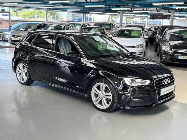 AUDI A3 2.0 TDI S LINE SPORTBACK S TRONIC EURO 6 5DR (NAV)