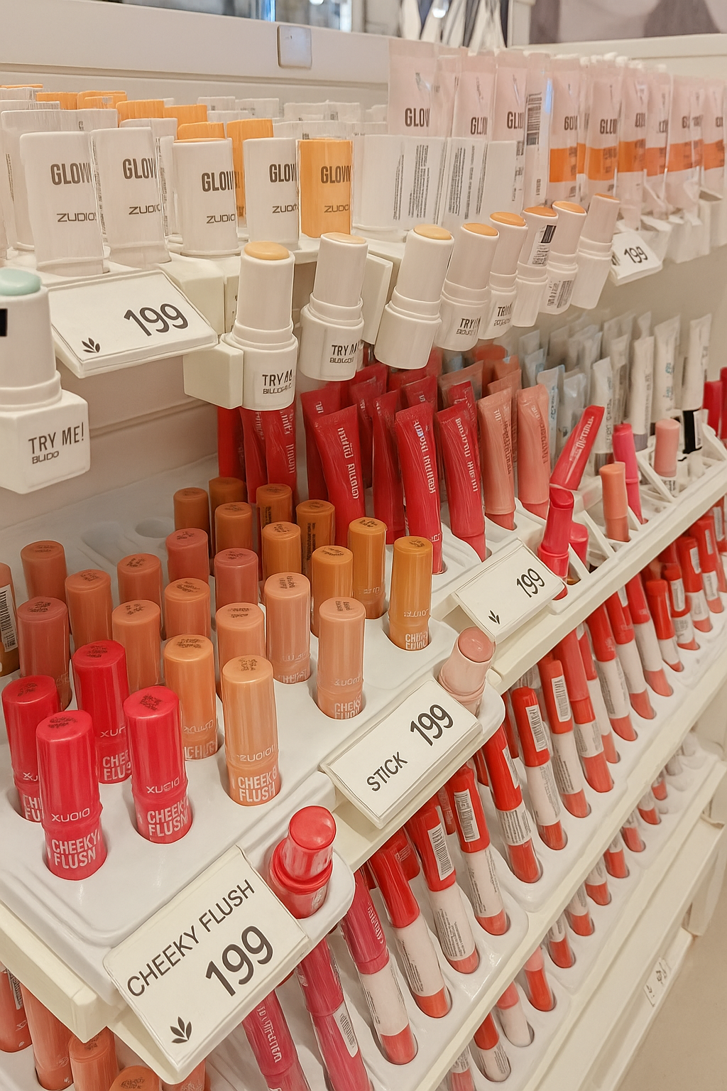 Cheeky Flush & Leuchtstäbe