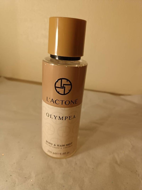 Brume corps et cheveux olympea l'acétone