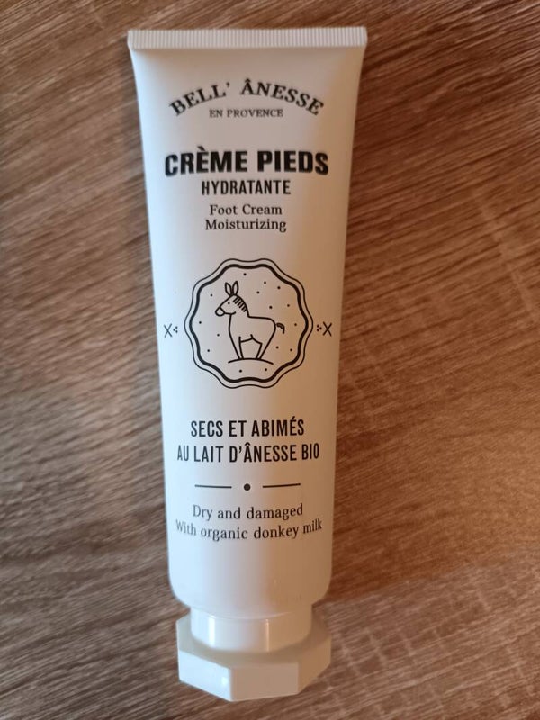 Crème pieds hydrate au lait d'ânesse