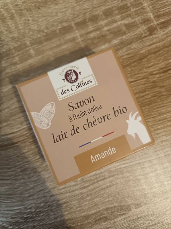 Savon au lait de chèvre amande