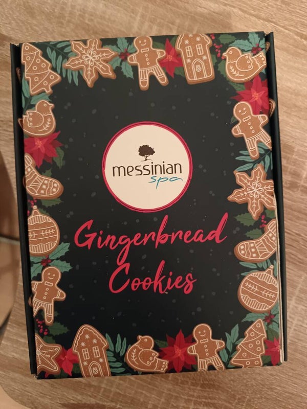 Coffret biscuits pain d'épices