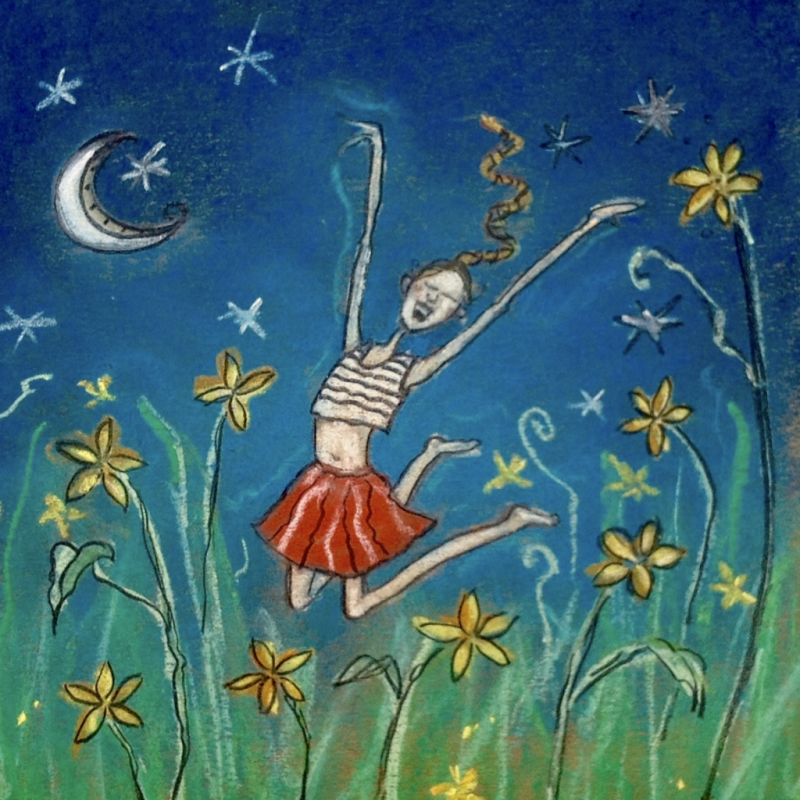 illustratie kinderkamer, geboortecadeau