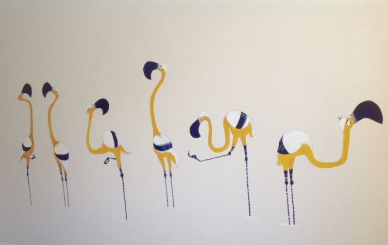 Muurschildering voor kinderen