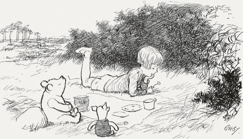 illustratie winnie de pooh