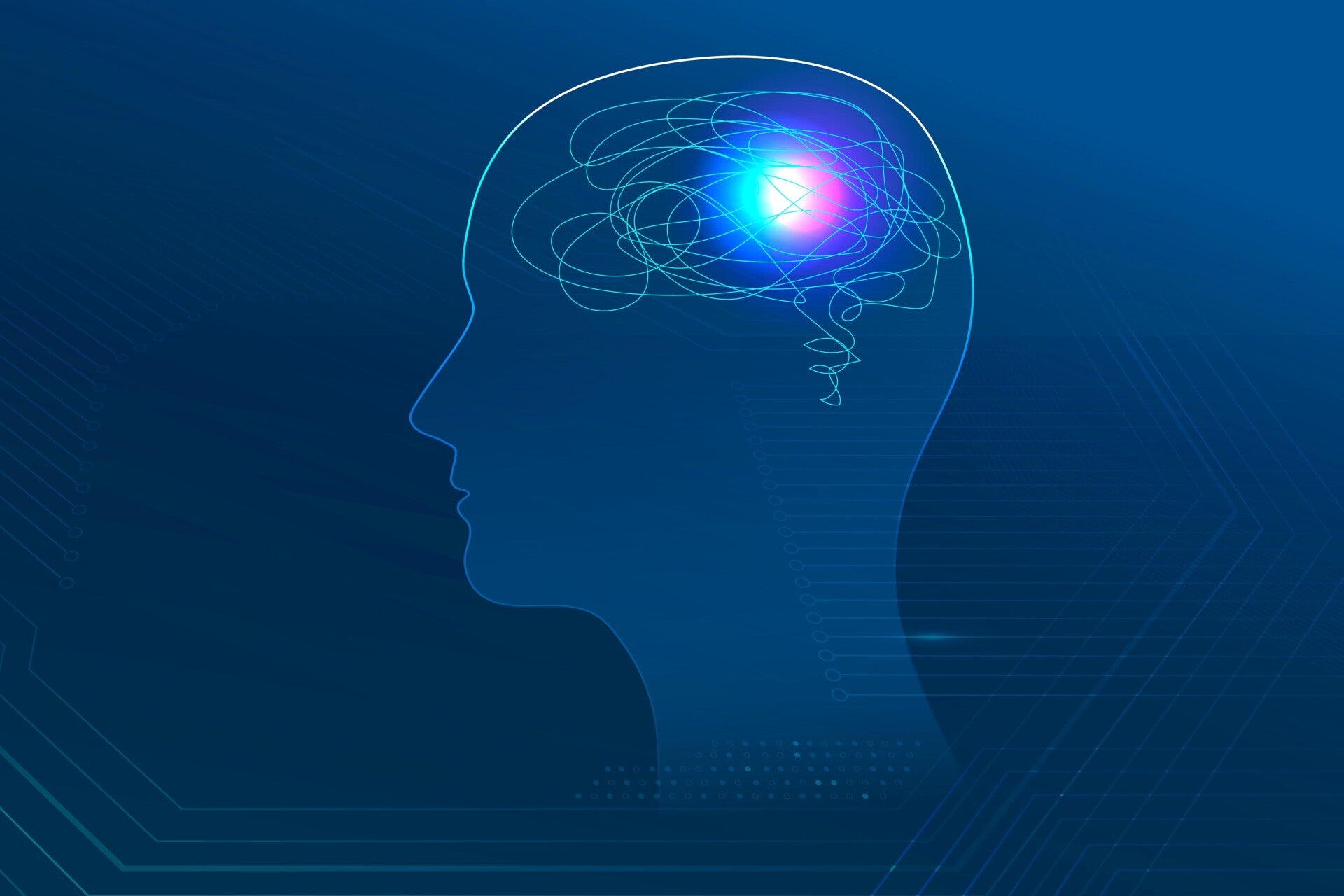 Acht stilisierte, blaue Papiersilhouetten von Menschen, die sich an den Händen halten, auf einer glatten Oberfläche, Blog MediumSciences - Institut