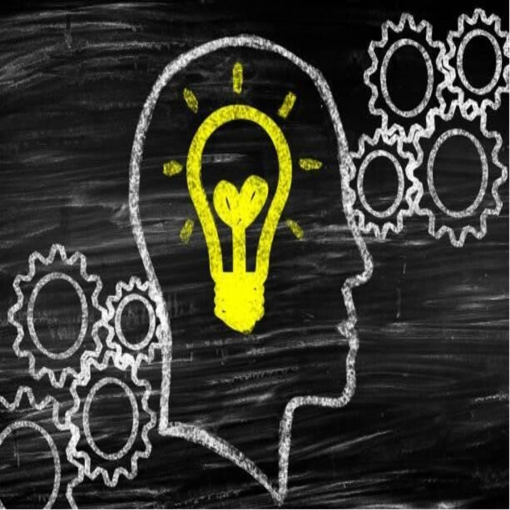 Acht stilisierte, blaue Papiersilhouetten von Menschen, die sich an den Händen halten, auf einer glatten Oberfläche, Blog MediumSciences - Institut