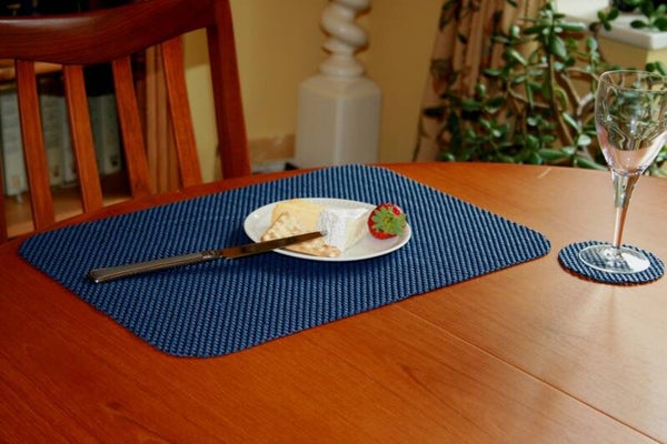Stayput anti-slip placemat donkerblauw