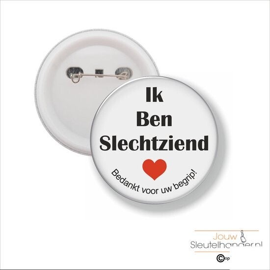 Button ik ben slechtziend