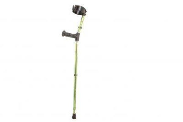 Anatomische elleboogkrukken OHV verstelbaar kleur groen