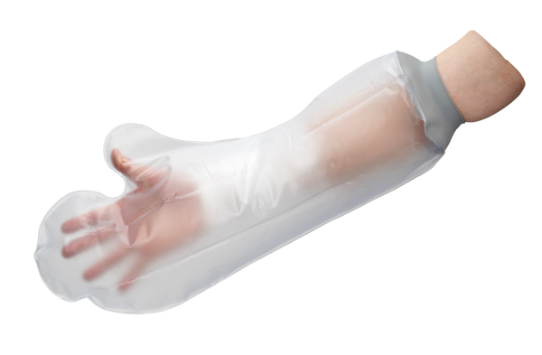 Gipshoes met siliconen rand - half arm