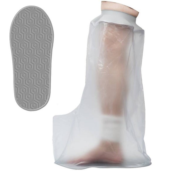 Gipshoes met siliconen rand - half been