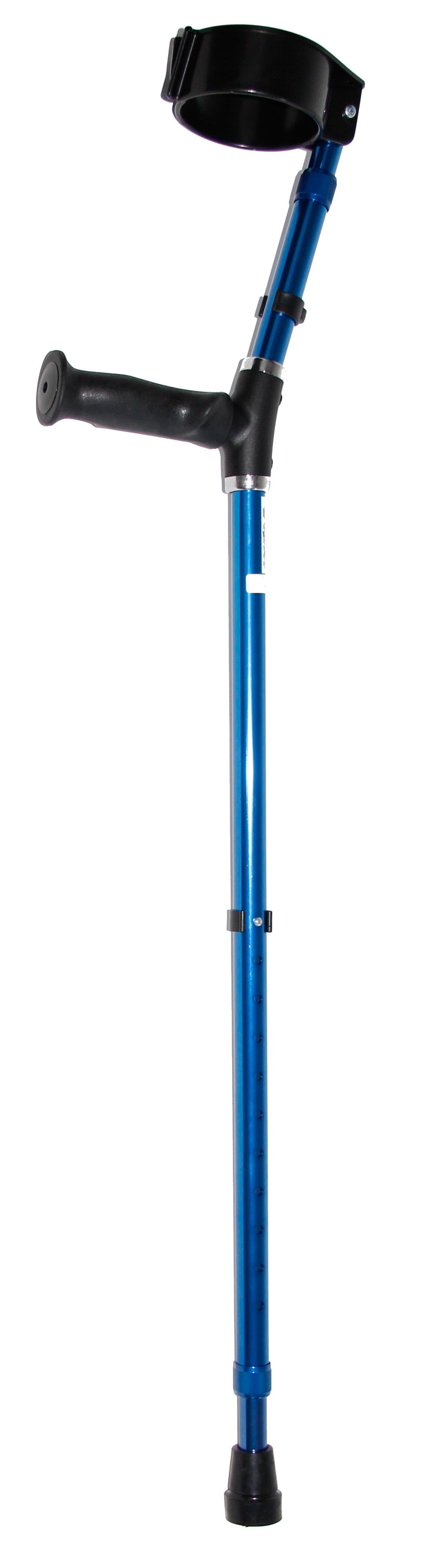 Anatomische elleboogkrukken OHV verstelbaar kleur blauw
