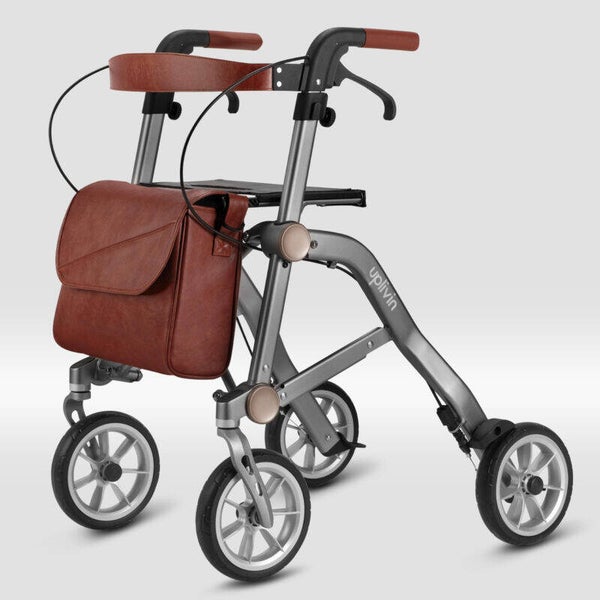 Uplivin Trive compacte rollator kleur grijs