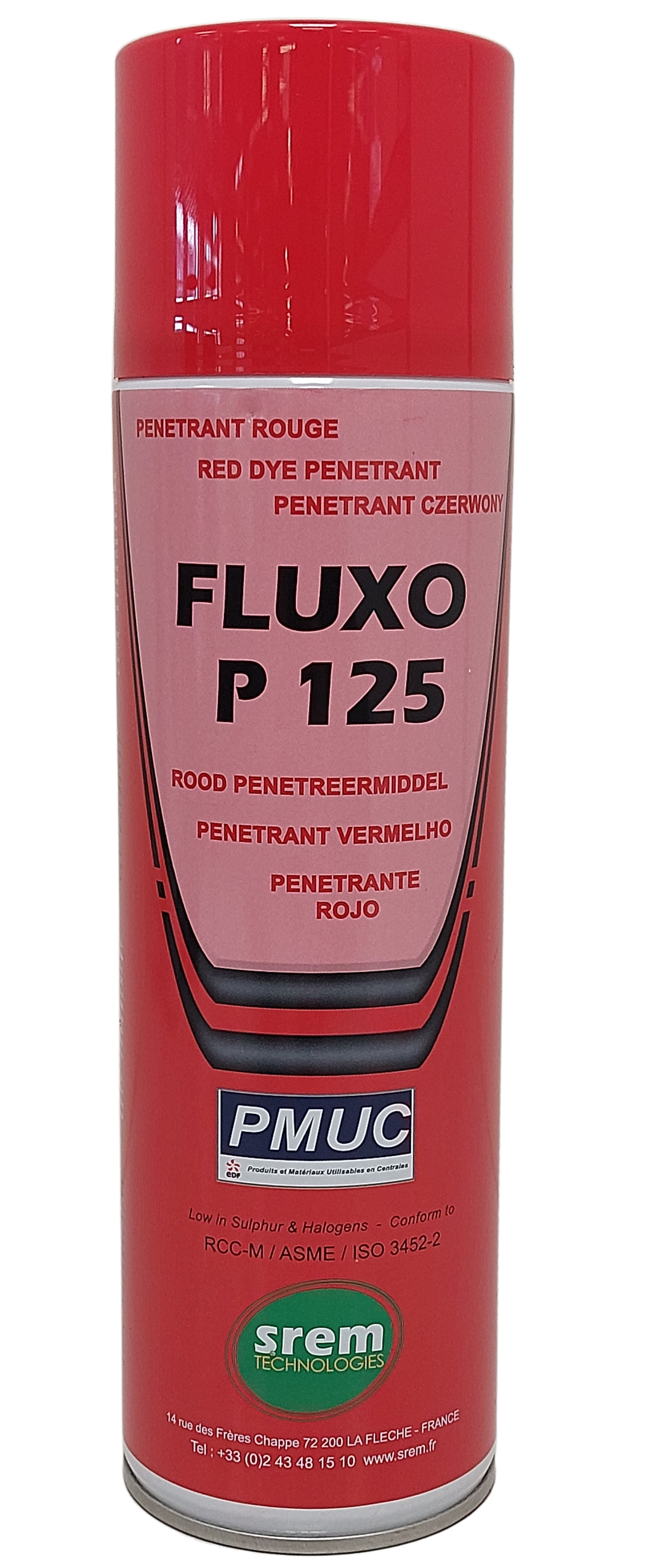 FLUXO P125 - Pénétrant coloré PMUC